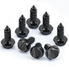 Picture of 8PCS Premium Stainless Steel License Plate Screws, Rust-Proof & Anti-Rattle License Plate Bolts(Black) (Black-8PCS)