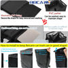 Picture of Car Trash Can with Lid - Bag Hanging Storage Pockets Leak-Proof Organizer Collapsible and Portable Waterproof Garbage Bin, 2.6 Gal Large Capacity Multipurpose Bin for