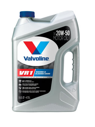 Picture of Valvoline VR1 Racing SAE 20W-50 Motor Oil 5 QT
