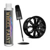 Picture of Gloss Black Rim Touch Up Paint, Car Wheel Scratch Repair Touch Up Paint Pen, Quickly Fix Rim Scratches, Curb Rashes and Surface Damage, Universal Color Black Rim Paint (Gloss Black)