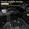 Picture of 200W Car Power Inverter, PiSFAU DC 12V to 110V AC Car Plug Adapter Outlet with [20W USB-C] /USB-Fast Charger(18W) / 4.8A Dual USB/car Charger for Laptop