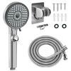 Picture of RV Shower Head with Hose, High Pressure 5 Mode Shower head Replacement, Shower Head for RV/Campers, Travel Trailer, Motorhome for Water Saving, Handheld Shower Head Holder and Hose, On Off Switch