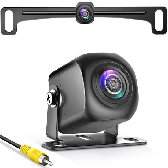 Picture of PixelMan Backup Camera,AHD 1080P Metal 170 Degree Wide Angle Rearview Reversing Camera,PMD2A-S Clear Night Vision IP69 Waterproof Reverse Rear View Camera for Car Vehicle SUV RV
