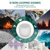 Picture of Babelio White Noise Sound Machine for Adults Kids Baby, Mini, 15 Non-looping Sounds, Timer, Memory Function, Easy to Pocket and Travel White
