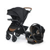 Picture of Chicco Bravo Primo Trio Travel System, Quick-Fold Stroller with Chicco KeyFit 35 Zip Extended-Use Infant Car Seat and Stroller Combo | Springhill/Black