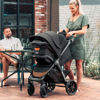 Picture of Chicco Bravo Primo Trio Travel System, Quick-Fold Stroller with Chicco KeyFit 35 Zip Extended-Use Infant Car Seat and Stroller Combo | Springhill/Black