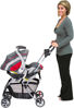 Picture of Baby Trend Snap N Go EX Polyester Lightweight Foldable Universal Single Infant Car Seat Carrier with 2 Cup Holder and Covered Compartment, Black