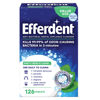 Picture of Efferdent Retainer Cleaning Tablets, Denture Cleaning Tablets for Dental Appliances, Minty Fresh & Clean, 126 Count