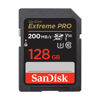 Picture of SanDisk 128GB Extreme PRO SDXC UHS-I Memory Card - C10, U3, V30, 4K UHD, SD Card - SDSDXXD-128G-GN4IN