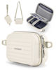 Picture of BAGSMART Digital Camera Case, Waterproof & Protective Small Camera Bag with 2 Carrying Ways, Lightweight camera sling bag for Canon PowerShot ELPH 180/190 / Sony DSCW800/DSCW830 - Beige