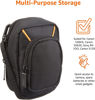 Picture of Amazon Basics Large Point and Shoot Camera Case, Interior Dimension 5.2 x3.2 x1 Inches, Black, Solid