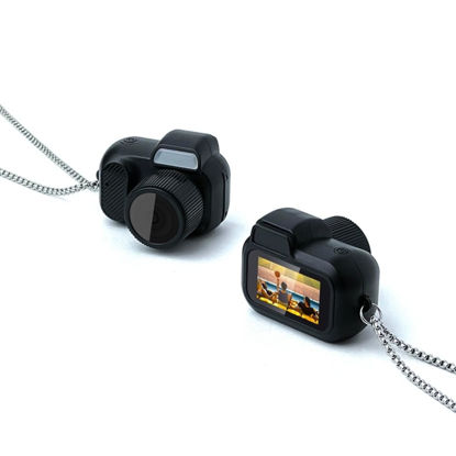 Picture of Mini Keychain Camera, 1080P 2MP Mini Thumb Sized Camera Keychain, Micro Video Camera Camcorder, with 100 Mins Battery Life, for Students, Kids