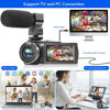 Picture of Camcorder FHD 1080P Video Camera for YouTube with 30FPS 36MP 3.0 Inch 270 Degree Rotation LCD, 16X Digital Zoom Vlogging Camera for Beginners with 2 Batteries Microphone, Remote, Stabilizer, Lens Hood
