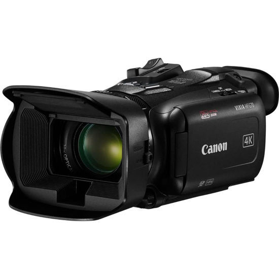 Picture of Canon VIXIA HF G70 Camcorder 1/2.3” 4K UHD CMOS Sensor 20x Optical Zoom, 800x Digital Zoom, Image Stabilization, HDMI, USB Live Streaming, Time Stamp On-Screen Display Recording