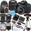Picture of Canon EOS 2000D / Rebel T7 DSLR Camera with EF-S 18-55mm Zoom Lens + SanDisk 64GB Memory Card + Tripod + Case + Wideangle Lenses + ZeeTech Accessory Bundle (20pc Bundle) (Renewed)
