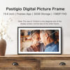 Picture of Digital Picture Frame, 15.6 Inch Large Frameo Digital Photo Frame WiFi, 32GB, 1920 * 1080 IPS HD Touch Screen, Tabletop&Wall-Mounted, Share Picture Video, Birthday, Wedding, for Mom