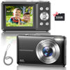 Picture of Digital Camera, Upgraded FHD 1080P Digital Camera with Strap 32GB SD Card 16X Digital Zoom Compact Point and Shoot Camera for Kids Portable Cameras Small Camera for Teens Boys Girls Seniors