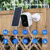 Picture of Hiseeu Solar Security Cameras Wireless Outdoor 2 Pack, Battery Powered 3K 4MP wifi Cameras for Home Surveillance, PIR/AI Motion Detection, Waterproof, Color Night Vision, 2-Way Audio, Cloud/SD Storage