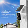 Picture of Hiseeu Solar Security Cameras Wireless Outdoor 2 Pack, Battery Powered 3K 4MP wifi Cameras for Home Surveillance, PIR/AI Motion Detection, Waterproof, Color Night Vision, 2-Way Audio, Cloud/SD Storage