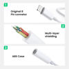 Picture of Apple MFi Certified 2 Pack Lightning to 3.5 mm Headphone Jack Adapter for iPhone, iPhone Aux Adapter Converter Dongle Audio Cable Compatible with iPhone 14 13 12 11 X XS 8 7