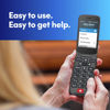 Picture of LIVELY Jitterbug Flip2 - Flip Cell Phone for Seniors - Not Compatible with Other Wireless Carriers - Must Be Activated Phone Plan - Red