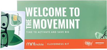 Picture of $30/mo. Mint Mobile Phone Plan with Unlimited Talk, Text & Data for 3 Months (3-in-1 SIM Card)