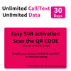 Picture of T-Mobile Phone Plan with Unlimited 5G-4G LTE Data + Unlimited Talk & Text for 30 Days (3-in-1 SIM Card)/eSIM (30 Days)