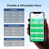Picture of EIOTCLUB Prepaid Data SIM Card for Mobile WiFi Hotspot - 5G LTE Compatible with U.S. Networks, Ideal for Security Cameras, GPS Devices, Trail Cameras, No Contract Required