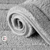 Picture of GRANNY SAYS Gray Bathroom Rugs, Bath Mats for Bathroom Non-Slip, Super Soft and Water Absorbent, Microfiber Bath Rugs, Machine Wash Dry, Bathroom Rugs for Bathroom Floor, Tub and Shower, 16" x 24"