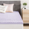 Picture of Best Price Mattress 3 Inch Egg Crate Memory Foam Mattress Topper with Soothing Lavender Infusion, CertiPUR-US Certified, Twin