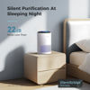 Picture of AROEVE Air Purifiers for Bedroom Home, Air Purifier For Smoke Pollen Dander Hair Smell Air Cleaner with Sleep Mode Speed Control For Bedroom Office, MK01- White(Available for California)