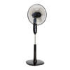 Picture of Amazon Basics 16-Inch Pedestal Floor Fan Oscillating Remote, 3-Speed, Energy-Efficient, Black