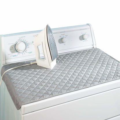 Picture of Portable Ironing Mat Blanket (Iron Anywhere) Ironing Board Replacement, Iron Board Alternative Cover