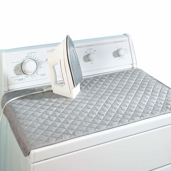 Picture of Portable Ironing Mat Blanket (Iron Anywhere) Ironing Board Replacement, Iron Board Alternative Cover
