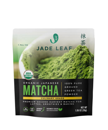 Picture of Jade Leaf Matcha Organic Green Tea Powder - Culinary Grade Premium Second Harvest - Authentic Japanese Origin (1.06 Ounce Resealable Pouch)