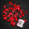 Picture of Luditek 14.7ft 40LED Valentines Day Decorations String Lights, Battery Operated Heart Shape Hanging Garland Valentines Day Decor for Indoor Outdoor Home Room Party Wedding