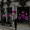 Picture of LYUBASA 3 Pack Valentines Day Window Lights Decorations with Timer, Battery Powered Hanging Pink Lighted Heart Shaped Sucker LED Lamp for 2025 Holiday Fireplace Indoor Home Decor