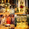 Picture of btfarm 30 Pack Fairy Lights Battery Operated [3 Modes], 7ft 20 Led Twinkle Lights String Lights Waterproof Bulk Small Mini Silver Wire for Christmas Mason Jars Wedding Table Centerpiece, Warm White