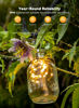 Picture of 33Ft 100 LED Outdoor String Lights, Warm White Fairy Lights Battery Operated with Remote, Waterproof Twinkle Lights for Bedroom Dorm Patio Tapestry Backyard Garden Party Indoor Christmas Decoration