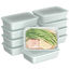 Picture of Bentgo 20-Piece Lightweight, Durable, Reusable BPA-Free 1-Compartment Containers - Microwave, Freezer, Dishwasher Safe - Mint