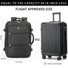 Picture of Sowaovut Travel Laptop Backpack, Extra Large Backpacks, Flight Approved Daypack, Business Bag Fit 17.3 inch Laptop for Men Women (Black)