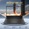 Picture of HP Stream 14" HD BrightView Laptop, Intel Celeron N4120, 16GB RAM, 288GB Storage (128GB eMMC + 160GB Docking Station Set), Intel UHD Graphics, 720p Webcam, Wi-Fi, 1 Year Office 365, Win 11 S, Black