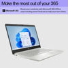 Picture of HP Portable Laptop, Student and Business, 14" HD Display, Intel Quad-Core N4120, 8GB DDR4 RAM, 64GB eMMC, 1 Year Office 365, Webcam, RJ-45, HDMI, Wi-Fi, Windows 11 Home, Silver
