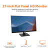 Picture of Amazon Basics - 27 Inch IPS Monitor 75 Hz Powered with AOC Technology FHD 1080P HDMI, Display Port and VGA Input VESA Compatible Built-in Speakers for Office and Home, Black