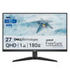 Picture of Dell G2725D Gaming Monitor - 27-inch QHD (2560x1440) up to 180 Hz, 2ms Response time, 99% RGB Display, DisplayPort/HDMI Connectivity, AMD FreeSync, Comfortview, Tilt Adjustable - Black