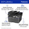 Picture of Brother DCP-L2640DW Wireless Compact Monochrome Multi-Function Laser Printer with Copy and Scan, Duplex, Mobile, Black & White | Includes Refresh Subscription Trial(1), Amazon Dash Replenishment Ready