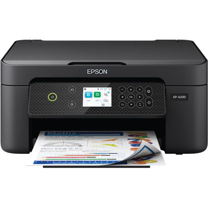 Picture of Epson Expression Home XP-4200 Wireless Color All-in-One Printer with Scan, Copy, Automatic 2-Sided Printing, Borderless Photos and 2.4" Color Display,Black