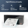 Picture of ORGBRO USB Shipping Label Printer, 4x6 Thermal Label Printer for Small Business, High Speed Sticker Printer for Commercial Grade Shipping Packages, Used for Amazon, Ebay, Shopify, USPS, Black