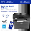 Picture of Brother MFC-L2820DW Wireless Compact Monochrome All-in-One Laser Printer with Copy, Scan and Fax, Duplex, Black & White | Includes Refresh Subscription Trial(1), Amazon Dash Replenishment Ready
