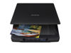 Picture of Epson - Perfection V39 II - Color Photo and Document Flatbed Scanner - 4800 dpi Optical Resolution - High-Rise, Removable Lid - Scan to Cloud - USB Power - Image Scanning - Black